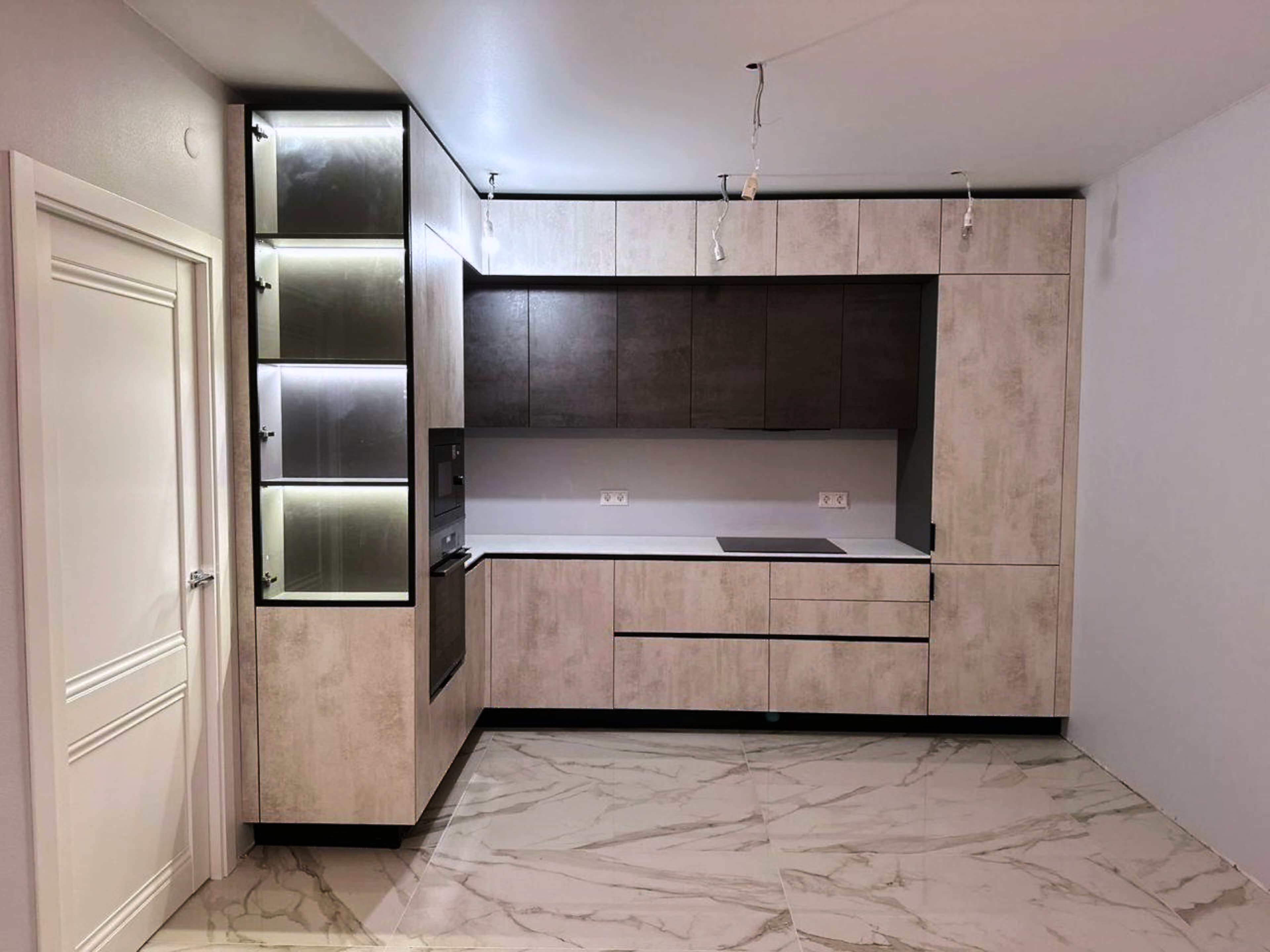 Кухня островная люкс